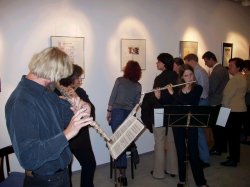 Bilder von Kalligrafie-Ausstellungen